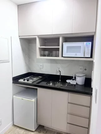 Imagem Flat para aluguel tem 27 metros quadrados com 1 quarto em Jardim Paulista