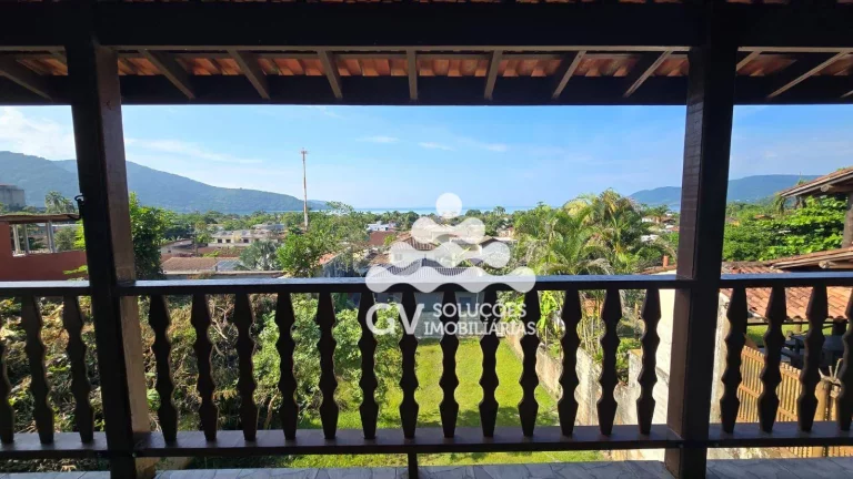 Imagem Casa com 3 dormitórios à venda por R$ 930.000 - Condomínio Samola - Ubatuba/SP