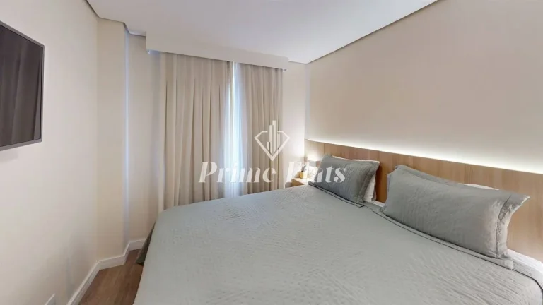 Imagem Flat disponível para venda no Mercure São Paulo Moema Times Square Hotel, com 42m², 1 dormitório e 1 vaga de garagem