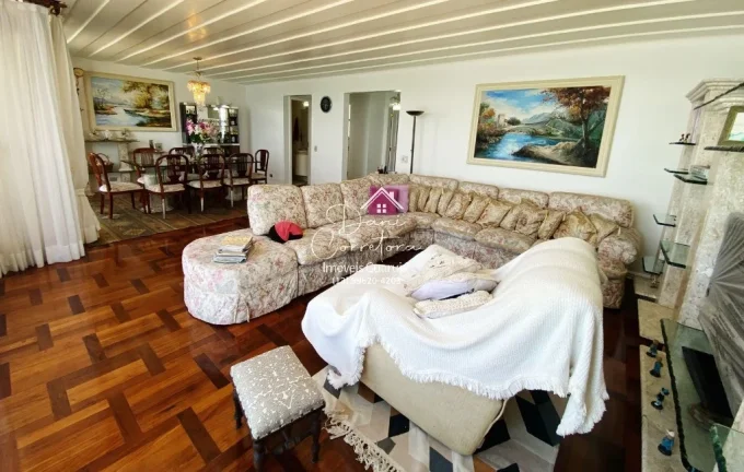 Imagem Imperdível Apartamento à Venda em Guarujá-SP, Pitangueiras: 3 Quartos, 1 Suíte, 2 Salas, 3 Banheiros, 1 Vaga, 165m².