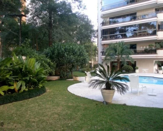 Imagem Apartamento de elevado padrão, com terraço, living para 03 ambientes, lavabo, 04 suítes, copa e c...