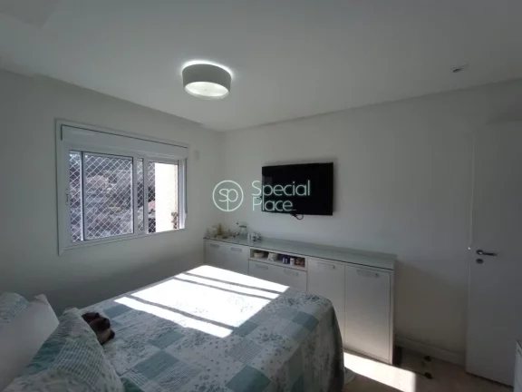 Imagem Lindo apartamento em condomínio cobiçado na região. São 105m² de área privativa, 02 suítes e ...