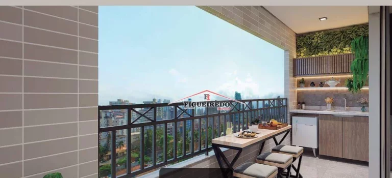 Imagem Apartamento à venda, 87 m² por R$ 750.000,00 - Canto do Forte - Praia Grande/SP