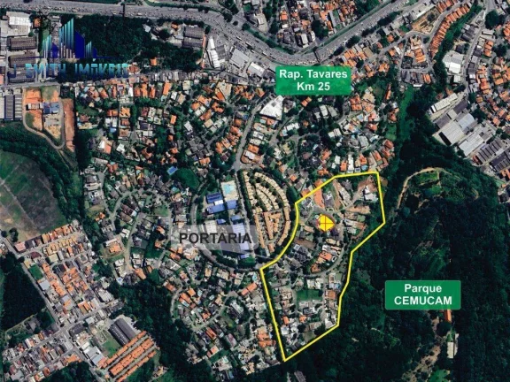 Imagem Lote 1.153,50 m², limpo, alto e com vista! Cond. fechado Alto Padrão.