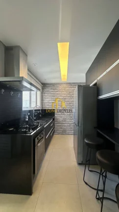 Imagem Apto venda 3 dorm vista livre, porteira fechada, 123m Cond Domo Life SBC SP