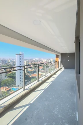 Imagem Imóvel Exclusivo: Apartamento de Luxo no Campo Belo - 3 Quartos, 3 Suítes, 2 Salas, 4 Banheiros, 3 Vagas - 154m²