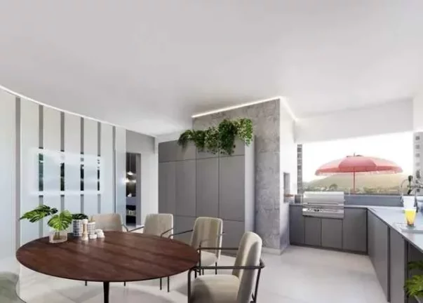 Imagem Apartamento na planta com 4 suítes e 3 vagas de garagem no Centro de Balneário Camboriú
