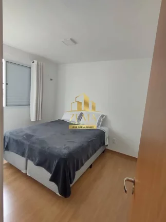 Imagem Apartamento 02 dorms (43m2), Piscina, Varanda, 01 vaga coberta, mobiliado