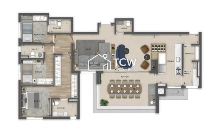 Imagem Apartamento Padrão 4 dorm