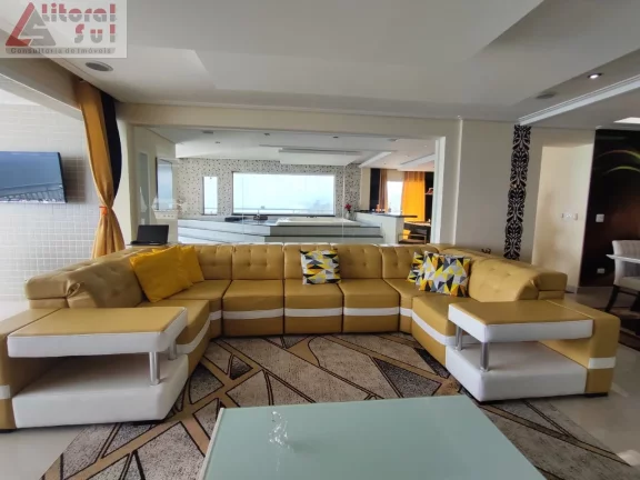 Imagem Imperdível oportunidade: Apartamento de luxo com 3 suítes e 4 vagas na Aviação, Praia Grande-SP!