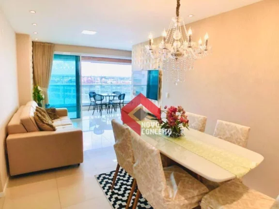 Imagem Apartamento à venda, 91 m² por R$ 850.000,00 - Edson Queiroz - Fortaleza/CE