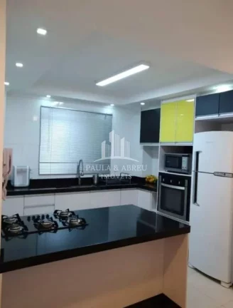 Imagem Apartamento Garden 53 + 30m² de Quintal, 2 Dormitórios, 1 Banheiro, 2 VAGAS, móveis planejados na cozinha, banheiro e Q. casal, Quintal coberto (retrátil), Baixo condomínio 170 no Vila Vitória, Mauá-SP