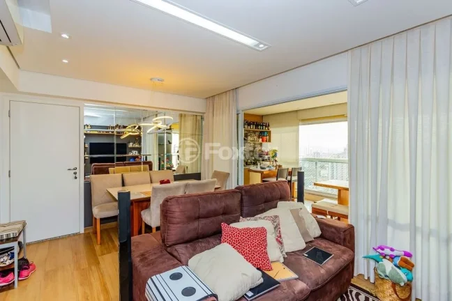 Imagem Apartamento Vila Romana - 89M², 3 Dorms, 1 Suíte, 3 Vagas Fixas, Varanda Gourmet, Ar Condicionado, Mobiliado.