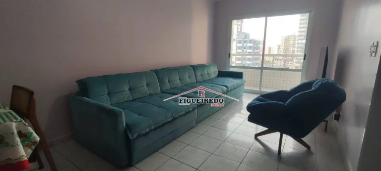 Imagem Apartamento com 2 dormitórios à venda, 77 m² por R$ 375.000,00 - Vila Assunção - Praia Grande/SP