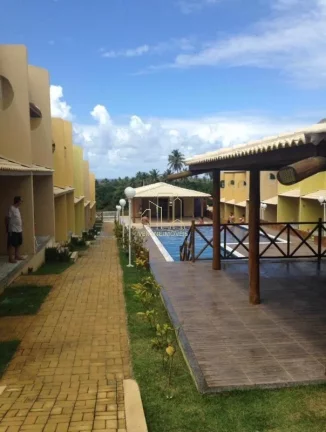 Imagem Village duplex Imbassaí três suítes em condomínio fechado - 600m da praia