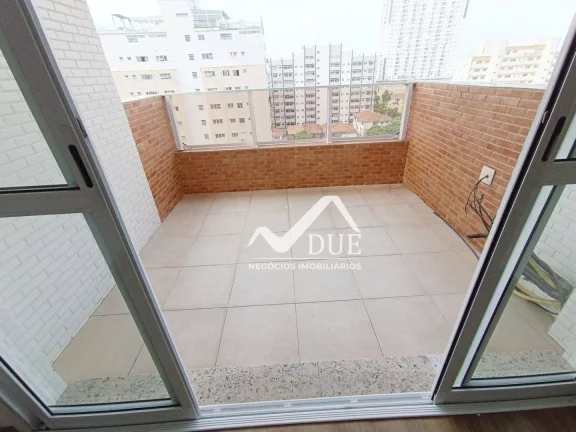 Imagem Apartamento com 2 dormitórios à venda, 84 m² por R$ 985.000,00 - Boqueirão - Santos/SP