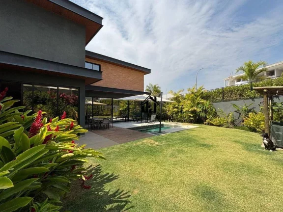 Imagem Casa com 4 dormitórios, 344 m² - venda por R$ 4.500.000 ou aluguel por R$ 27.147/mês - Alphaville Nova Esplanada I - Votorantim/SP