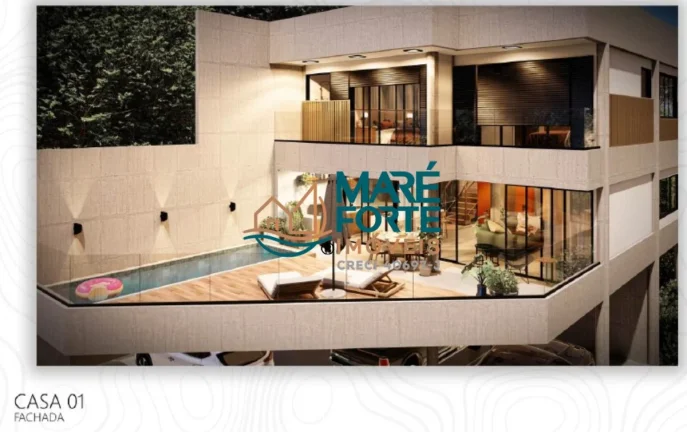 Imagem CASA ALTO PADRÃO EM CONDOMINIO (PERTINHO DO MAR E INTEGRADO A NATUREZA))