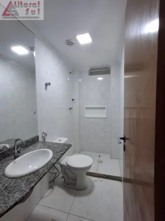 Imagem Apartamento de Luxo na Praia Grande-SP, Bairro Tupi 2 Quartos, 2 Suítes, 1 Sala, 3 Banheiros, 1 Vaga de Garagem 95,02m² de Área