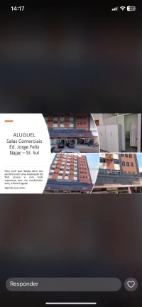 Imagem Edifício Jorge Félix Najar - Salas Comerciais para Aluguel no Ed. Jorge Félix – Setor Sul