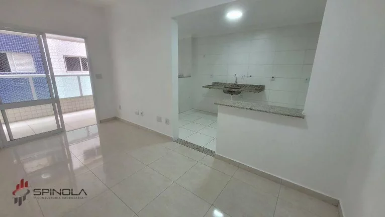 Imagem Apartamento com 1 dormitório à venda, 53 m² por R$ 360.000,00 - Guilhermina - Praia Grande/SP