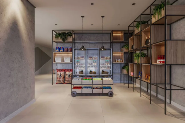 Imagem Apartamento em construção com 3 suítes e 2 vagas de garagem no Bairro Fazenda em Itajaí