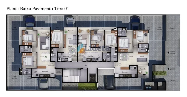 Imagem Apto nascente- 2 Quartos - 1 suite - 51,71 m² - Intermares, Cabedelo/PB