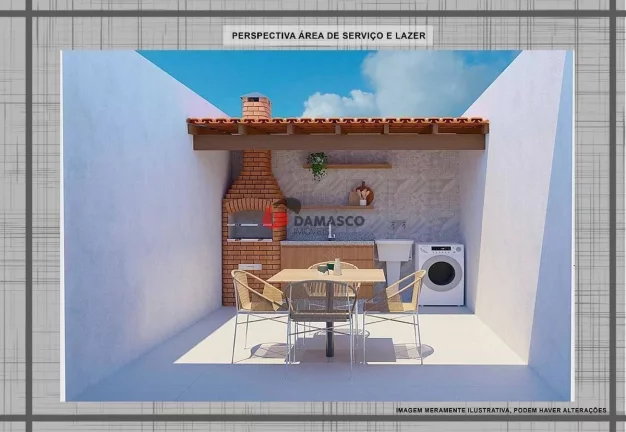 Imagem Sobrado à venda 3 Quartos, 1 Suite, 2 Vagas, 105M², Vila Alpina, São Paulo - SP