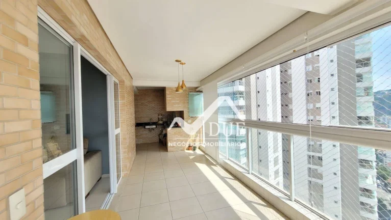 Imagem VARANDA GOURMET, ANDAR ALTO, LAZER COMPLETO, GONZAGA, CASTELL DUE PIAZZE, 2 dormitórios à venda, 109 m² por R$ 1.550.000 - Gonzaga - Santos/SP