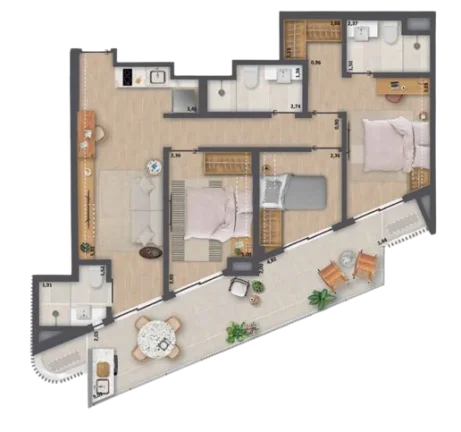 Imagem APARTAMENTO RESIDENCIAL em Rio de Janeiro - RJ, Copacabana
