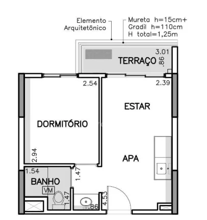 Imagem Studio com 1 dormitório, 29 m² - venda por R$ 725.000,00 ou aluguel por R$ 5.450,00/mês - Pinheiros - São Paulo/SP