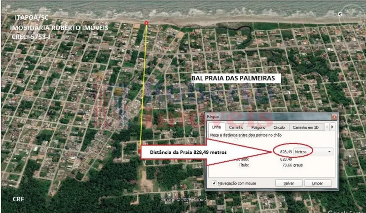 Imagem MEIO LOTE À VENDA - BALNEÁRIO PALMEIRAS | Itapoá