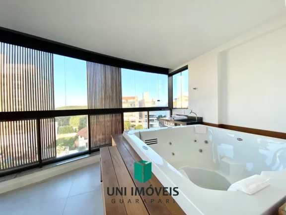 Imagem Exclusividade! Luxuoso Apartamento a venda na Praia de Bacutia com Varanda Gourmet e Hidro Spa!