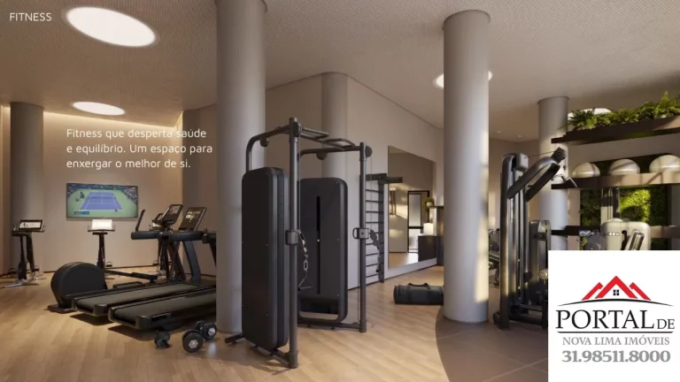 Imagem Lançamento de apartamentos com 1 ou 2 suítes no Vale do Sereno em Nova Lima