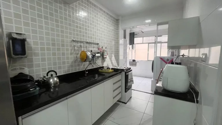 Imagem Apartamento 3 quartos e 2 vagas à venda no Boqueirão em Santos/SP
