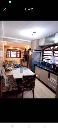 Imagem Sobrado com 3 dormitórios à venda, 125 m² - Rudge Ramos - São Bernardo do Campo/SP