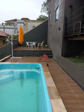 Imagem Casa Duplex, 3 quartos, 3 suites, 2 vagas piscina, churrasqueira.