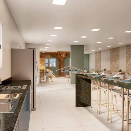 Imagem Apartamento à venda, 64 m² por R$ 443.000,00 - Vila Assunção - Praia Grande/SP