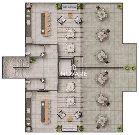 Imagem Apartamento com 1 dormitório à venda, 32 m² por R$ 282.000,00 - Vila de Furnas - Itumbiara/GO