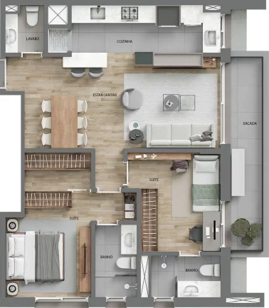 Imagem Apartamento à venda no bairro Moinhos de Vento - Porto Alegre/RS