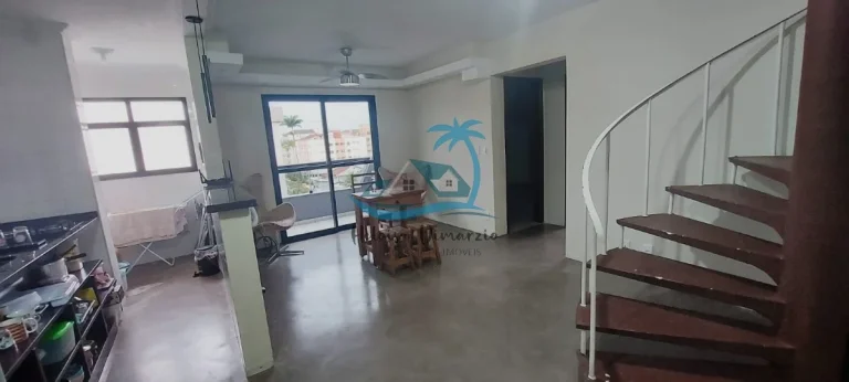Imagem Cobertura com 2 dormitórios e 3 banheiros a venda no Bairro Itaguá - Ubatuba