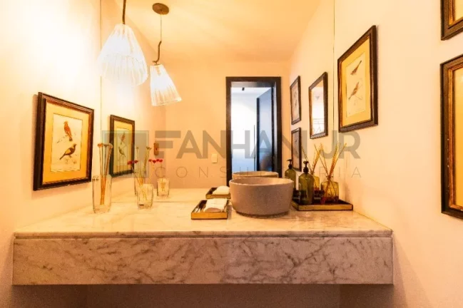 Imagem Apartamento de alto padrão para locação no Itaim Bibi, São Paulo-SP: 3 quartos, 3 suítes, 4 salas, 5 banheiros, 3 vagas, 280m².
