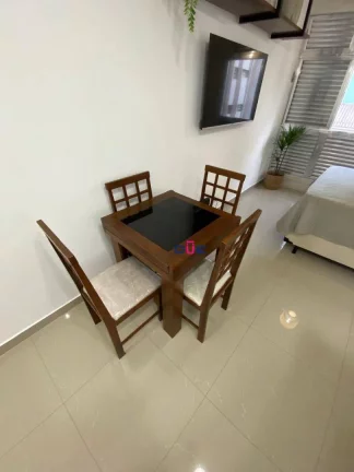 Imagem Apartamento Sala living 1 Quarto, 1 Vaga - José Menino - Santos/SP