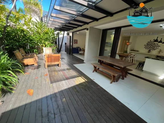 Imagem Venda de Casa em Juquehy, 3 suítes, churrasqueira, 2 vagas, condominio com piscina, sauna e serviço de praia600m da praia| Juquehy Imobiliária