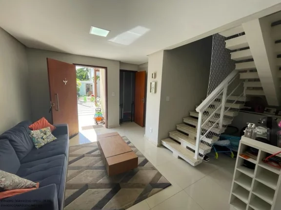 Imagem Imperdível oportunidade: Casa à venda em Camaçari-BA, Boa União (Abrantes) - 3 quartos, 3 suítes, 2 salas, 1 banheiro, 2 vagas, 120m².