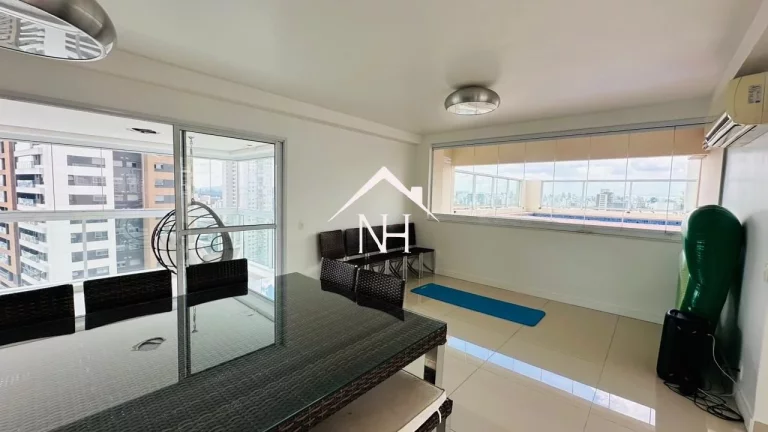 Imagem cobertura duplex de 370 m c/ 3 suítes (1 master), escritório, piscina privativa, 3 vagas com depósito, Churrasqueira, quadra, academia, brinquedoteca