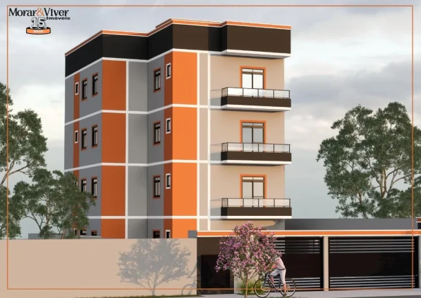 Imagem Apartamento para Venda em São José dos Pinhais, Afonso Pena, 2 dormitórios, 1 suíte, 2 banheiros, 1 vaga
