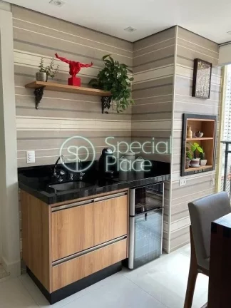 Imagem Belíssimo imóvel finamente decorado. São 123m2 de área privativa, 3 dormitórios ( 1 suíte) e 2...