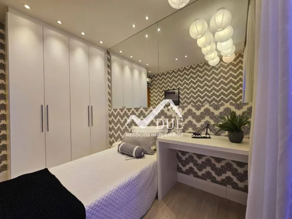 Imagem Apartamento com 3 dormitórios à venda, 89 m² por R$ 1.350.000,00 - Encruzilhada - Santos/SP