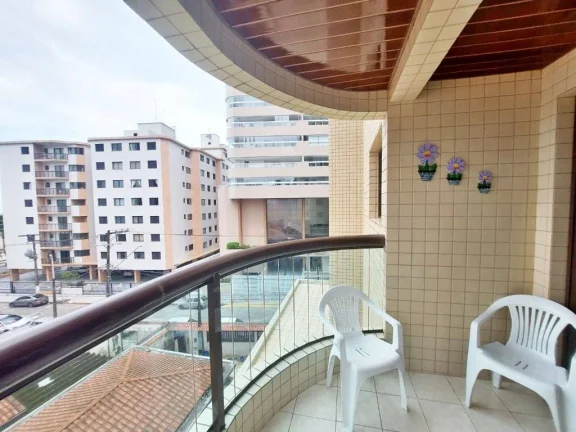 Imagem Apartamento de 02 quartos com sacada gourmet na Aviação em Praia Grande